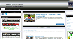 Desktop Screenshot of 9mmammunition.net